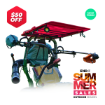 Foldable CANOPY KIT for ROPS System Red