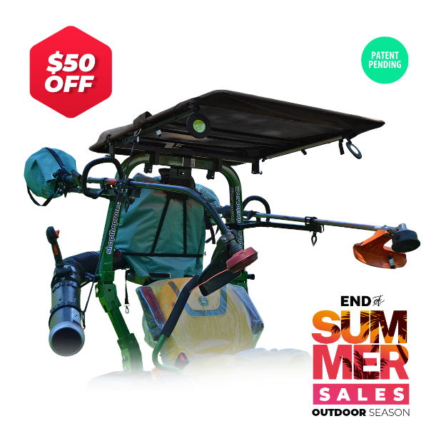 Foldable CANOPY KIT for ROPS System Black