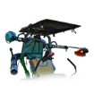 Foldable CANOPY KIT for ROPS System Black	