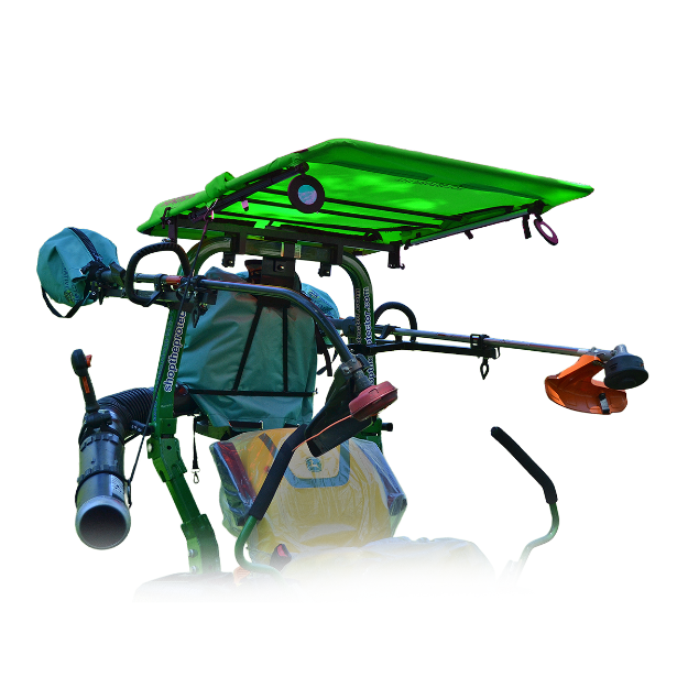 Foldable CANOPY KIT for ROPS System Green	